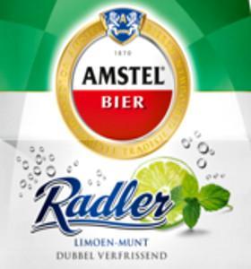 Amstel Radler Limoen Munt etiket